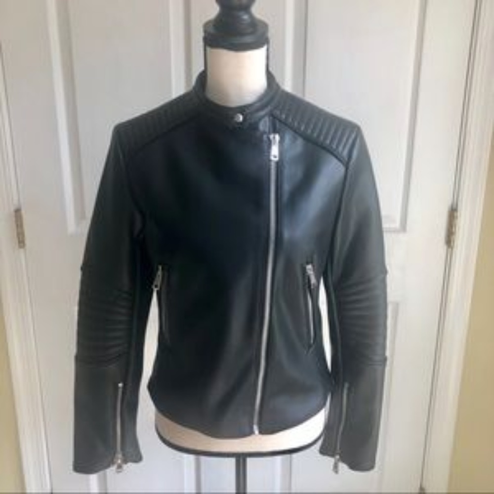Zara Faux Leather Jacket